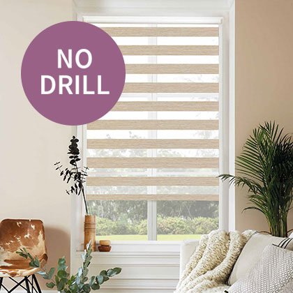 No Drill Express Delivery Blinds