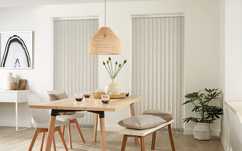 Free Hanging Vertical Blinds